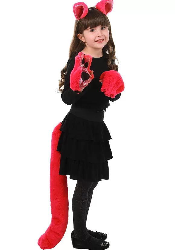 Outlet FUN Costumes Fingerless Magenta Anime Cat Paws