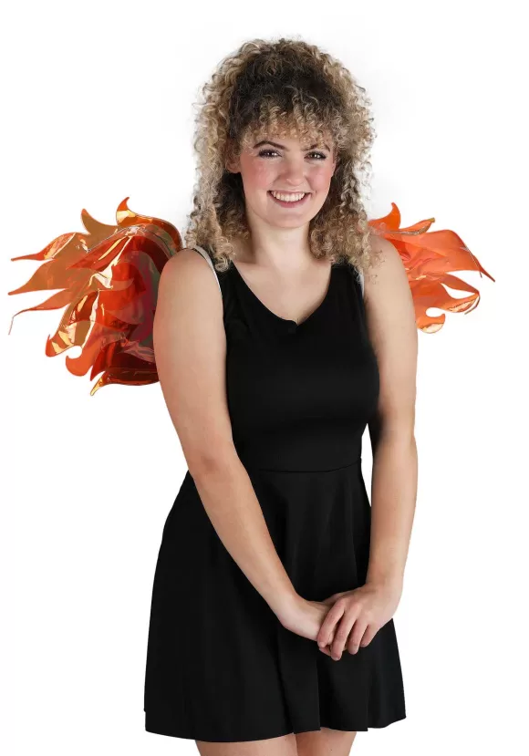 Cheap FUN Costumes Fire Wings For Adults