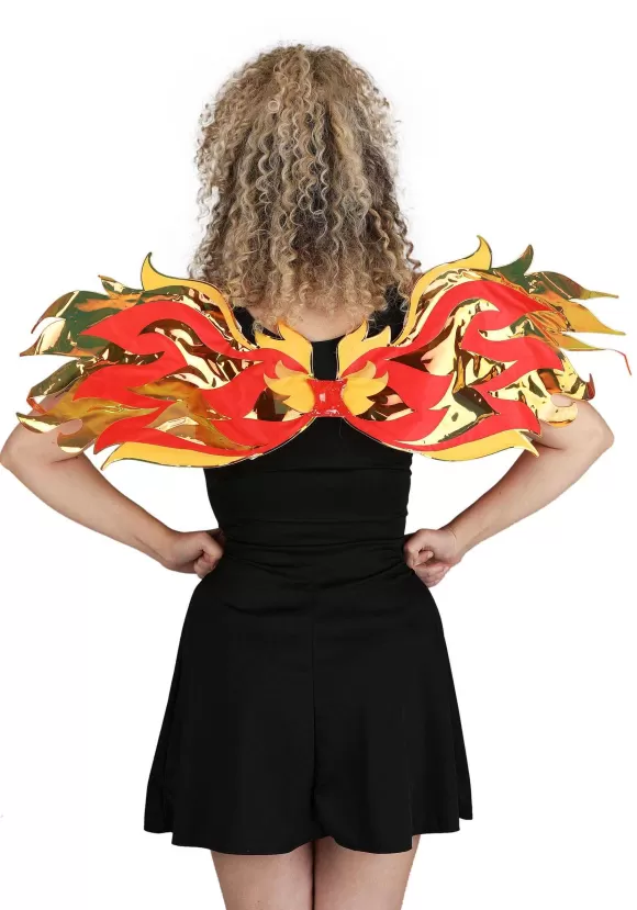 Cheap FUN Costumes Fire Wings For Adults