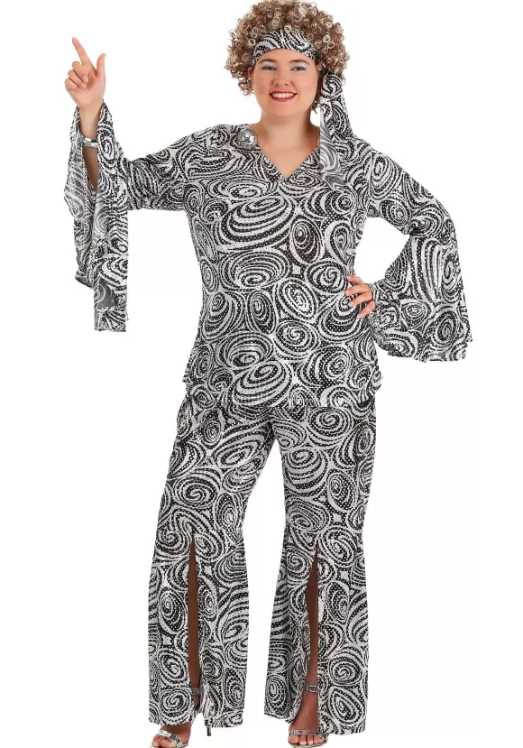 Best California Costume Collection Foxy Disco Lady Plus Size Women'S Costume