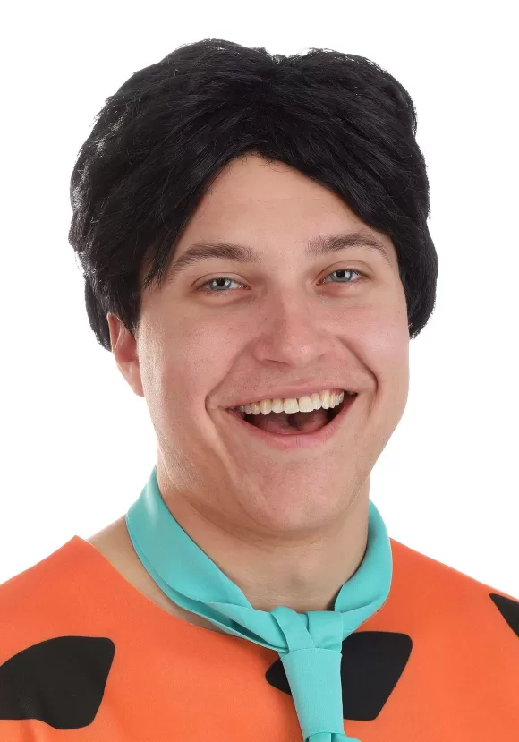 New Jerry Leigh Fred Flintstone Wig For Adults