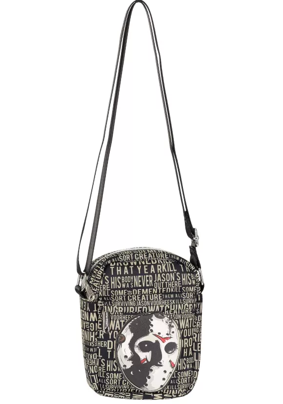 Clearance Buckle-Down Friday The 13Th Hockey Mask Crossbody Bag