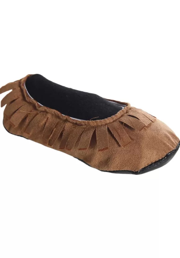 Outlet FUN Costumes Fringed 70S Hippie Moccasins