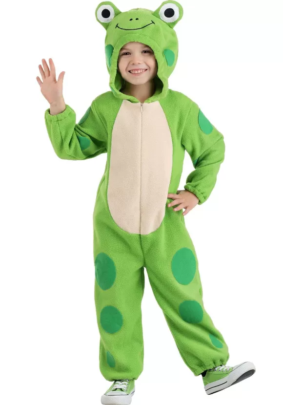 Hot FUN Costumes Frog Onesie Costume For Toddlers