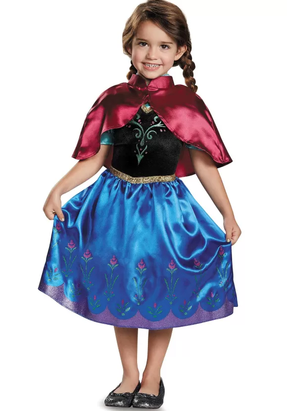 Shop Disguise Frozen Traveling Anna Classic Toddler Costume For Girls