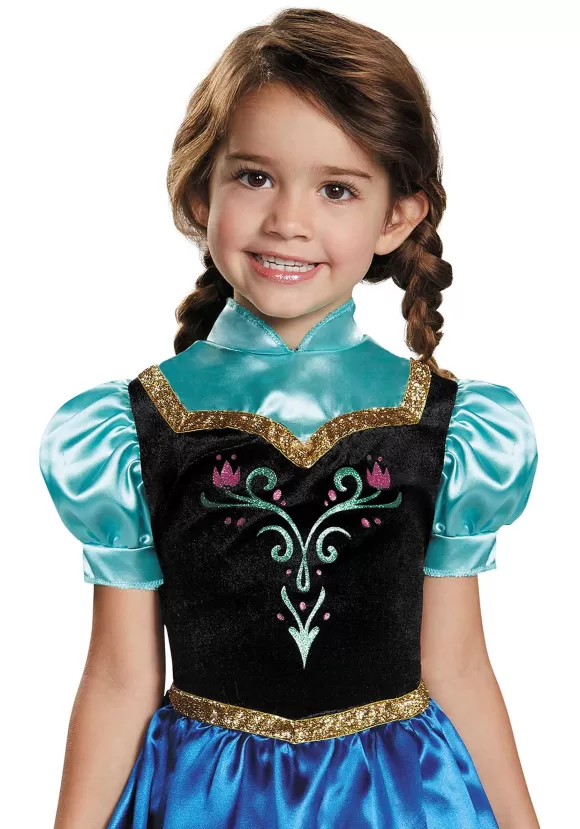 Shop Disguise Frozen Traveling Anna Classic Toddler Costume For Girls