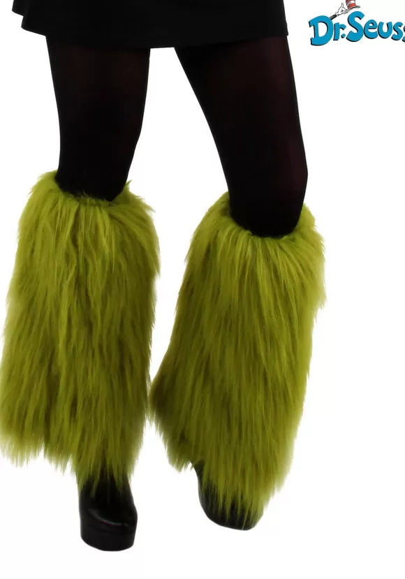 Discount FUN Costumes Fuzzy Grinch Leg Warmers