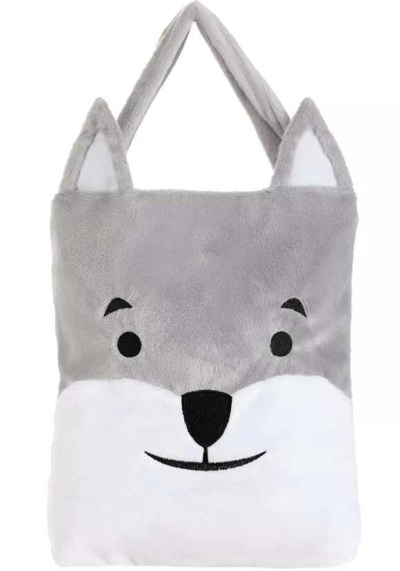 Clearance FUN Costumes Fuzzy Wolf Treat Bag With Strap