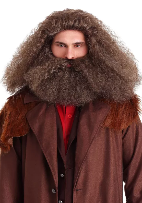 Cheap FUN Costumes Gamekeeper Wizard Wig And Beard For Adults