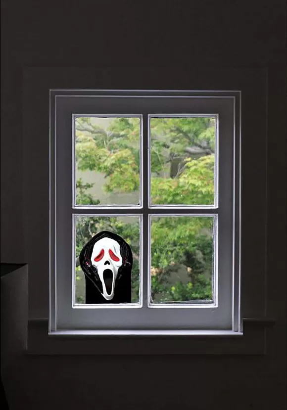 Shop Fun World Ghost Face Window Peeper Halloween Decoration