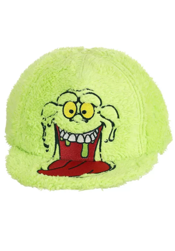 Store FUN Costumes Ghostbusters Slimer Flat Bill Fuzzy Cap