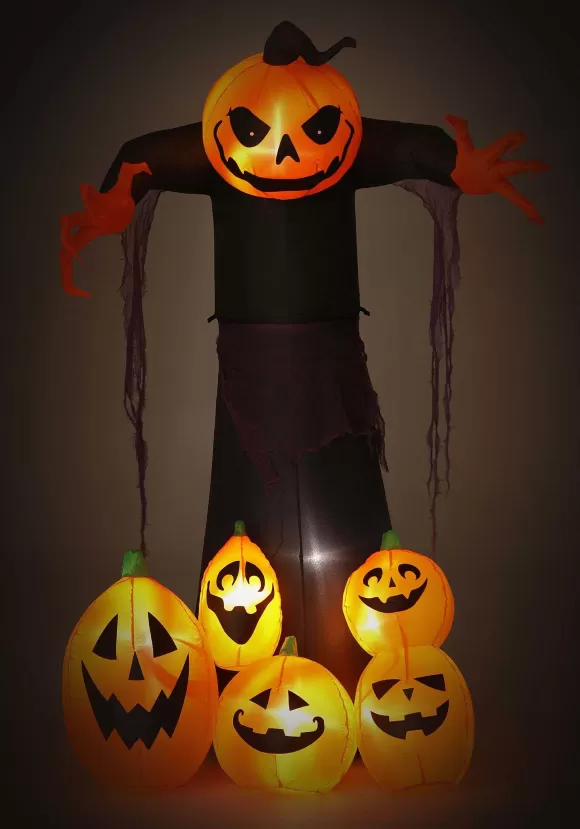 Best FUN Costumes Ghostly 6 Foot Pumpkin Decoration