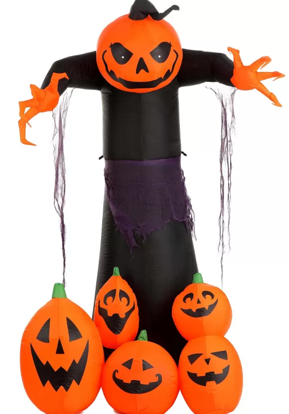 Best FUN Costumes Ghostly 6 Foot Pumpkin Decoration