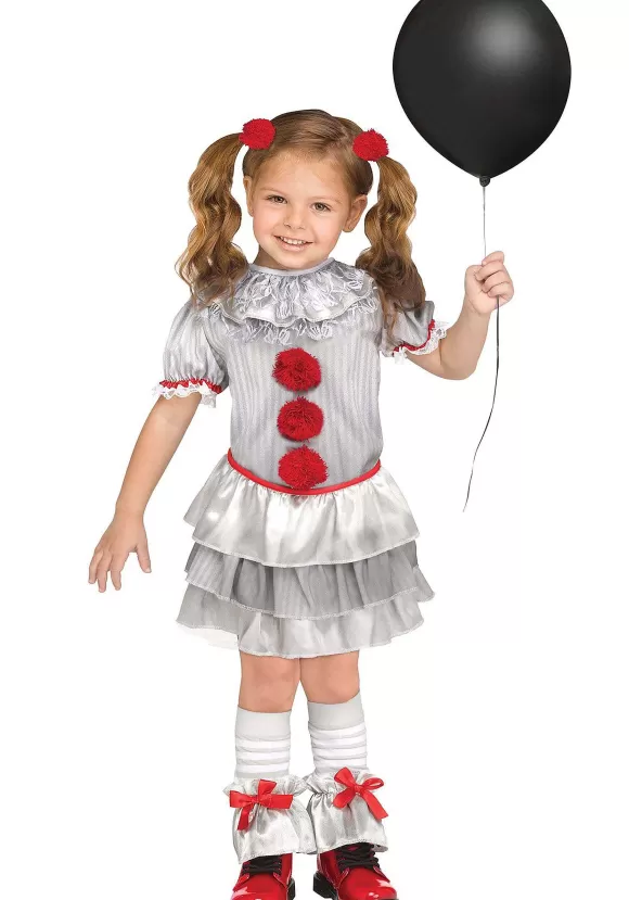 New Fun World Girl'S Carnevil Clown Toddler Costume