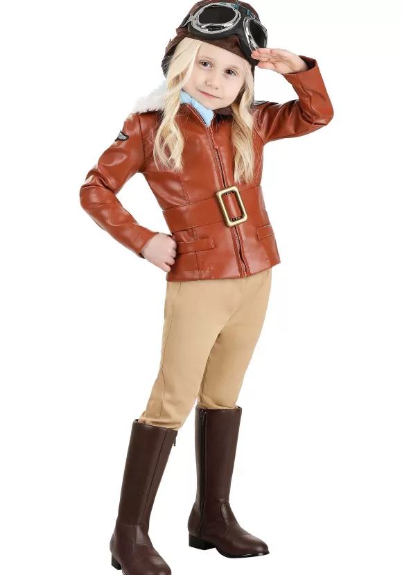 Fashion FUN Costumes Girl'S Deluxe Amelia Earhart Toddler Costume