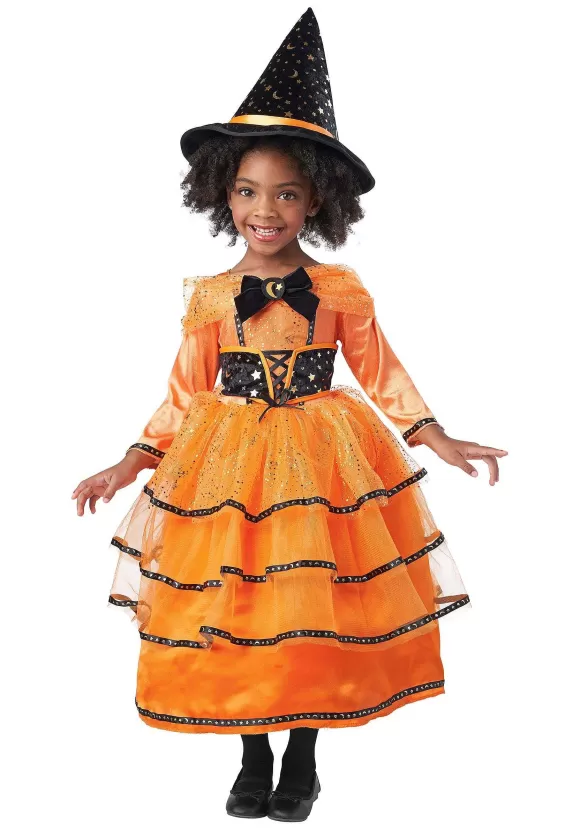 Cheap FUN Costumes Girl'S Midnight Pumpkin Patch Witch Toddler Costume