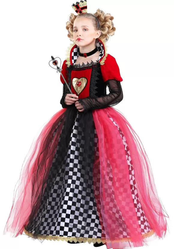 Fashion FUN Costumes Girls Ravishing Queen Of Hearts Costume