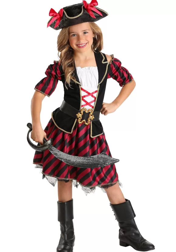 Hot FUN Costumes Girl'S Seven Seas Pirate Costume Dress