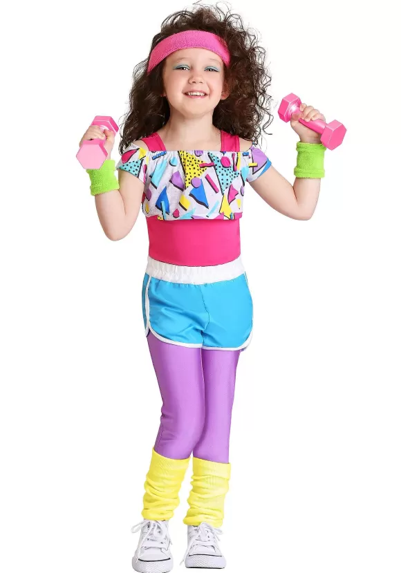 Flash Sale FUN Costumes Girl'S Toddler Work It Out 80S Costume