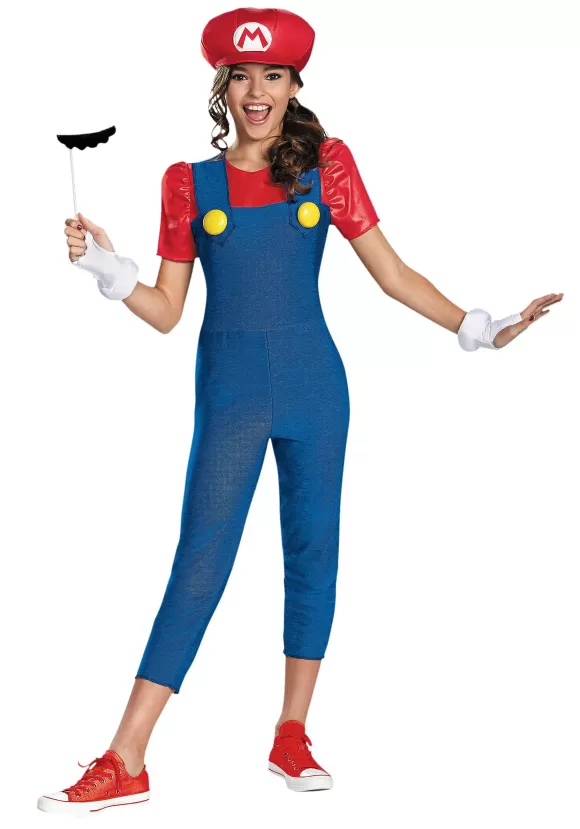 Hot Disguise Girl'S Tween Mario Costume