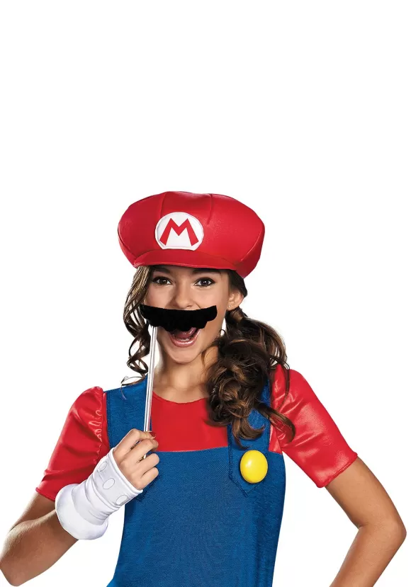 Hot Disguise Girl'S Tween Mario Costume