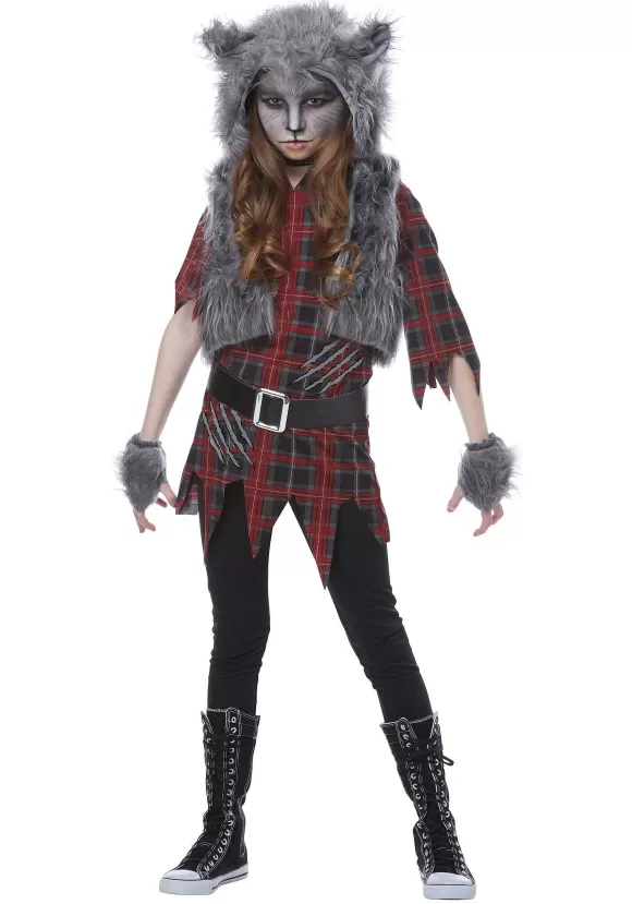 Best Sale California Costume Collection Girls Werewolf Costume