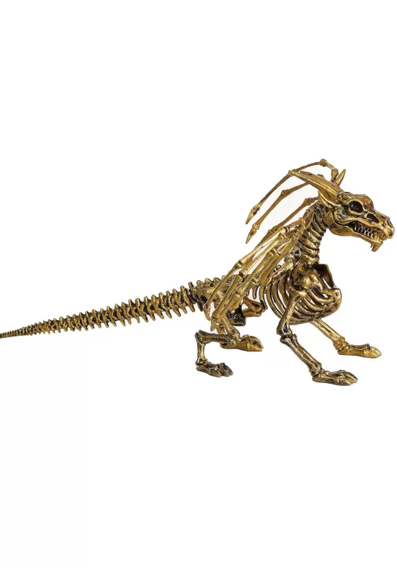 Best Seasons (HK) Ltd. Gold 7" Skeleton Dragon Prop