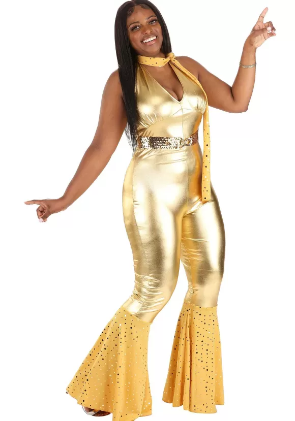 Outlet Dreamgirl Gold Disco Fox Adult Women'S Costume