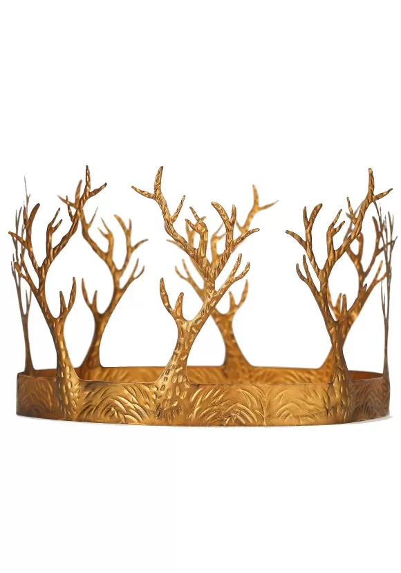 Flash Sale Wor-Biz Yao Hats Gold Fantasy Woodland Crown