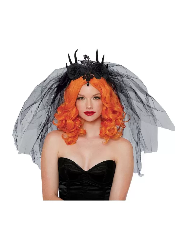 Hot Dreamgirl Gothic Costume Veil Costume Headpiece