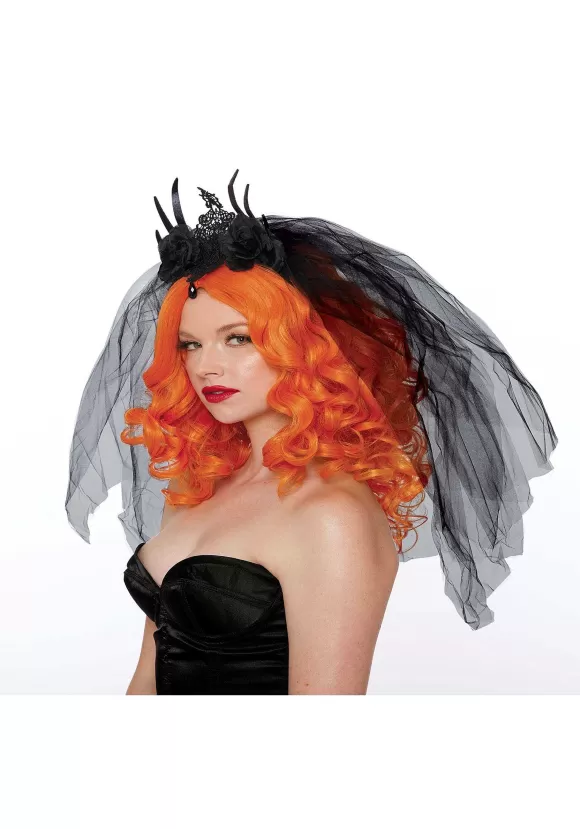 Hot Dreamgirl Gothic Costume Veil Costume Headpiece