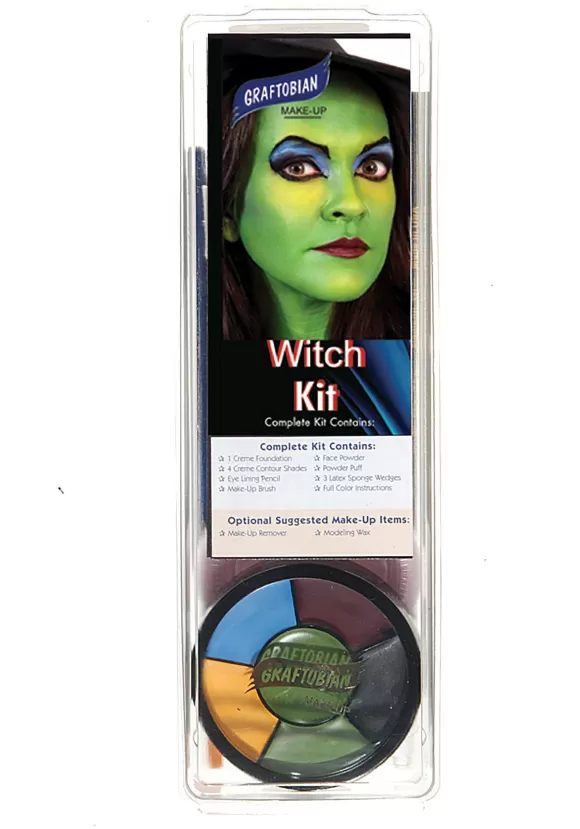 Sale Graftobian Make-Up Co. Graftobian Deluxe Witch Make Up Kit