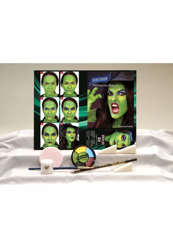 Sale Graftobian Make-Up Co. Graftobian Deluxe Witch Make Up Kit