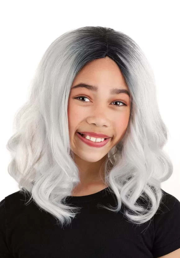 Online FUN Costumes Gray Bob Wig For Kids