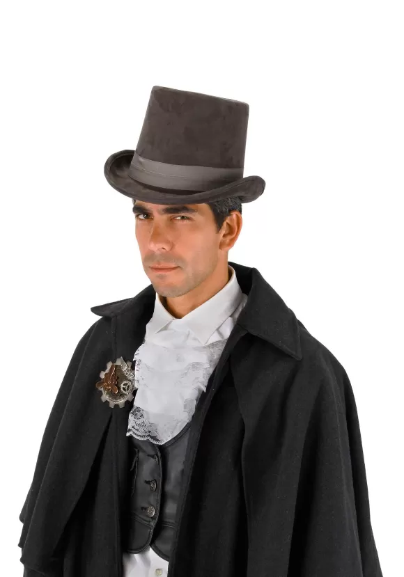 Shop FUN Costumes Gray Coachman Costume Hat Accessory