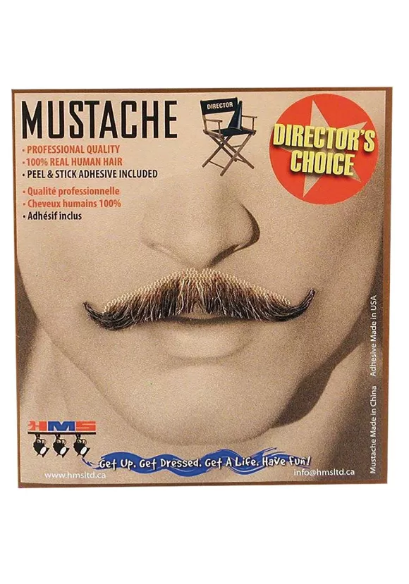 Best Sale Fun World Gray Magician Mustache Accessory