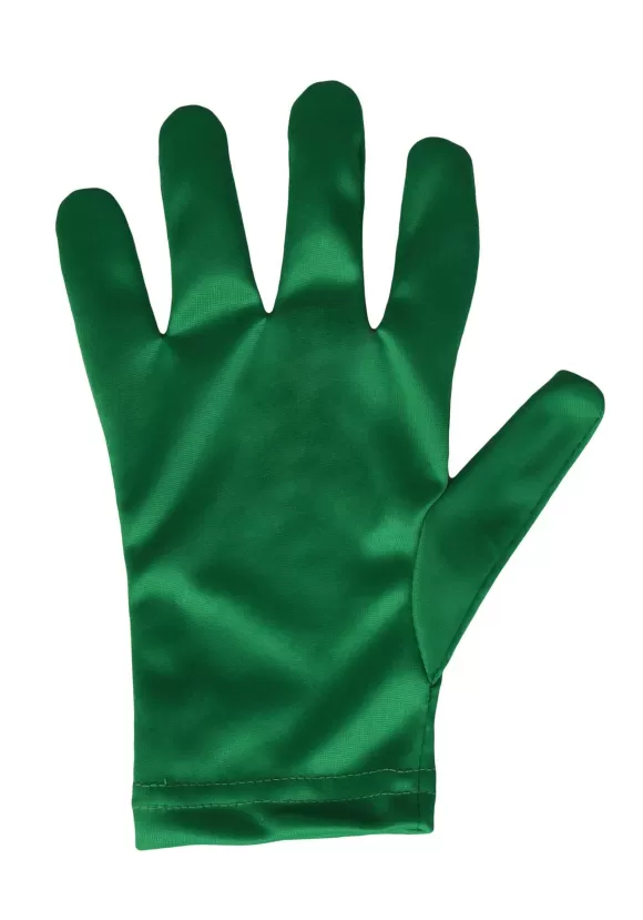 Hot FUN Costumes Green Costume Gloves