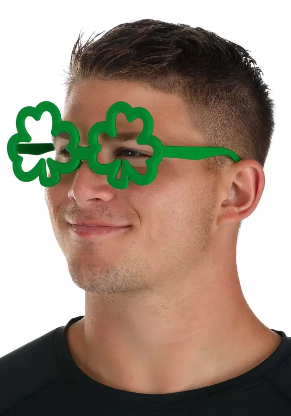 Outlet FUN Costumes Green Saint Patrick'S Day Shamrock Glasses