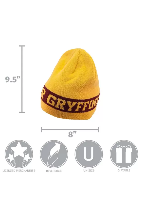 Cheap FUN Costumes Gryffindor Reversible Warm Knit Beanie