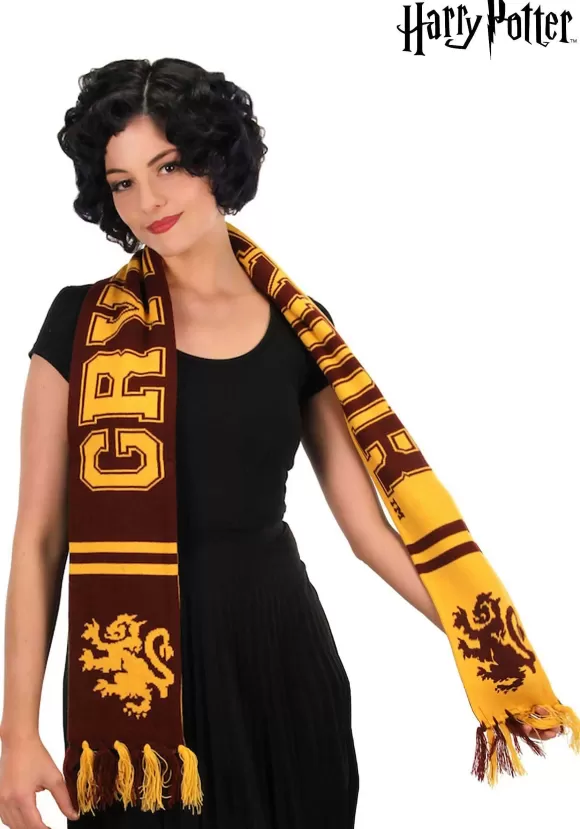 Clearance FUN Costumes Gryffindor Reversible Winter Knit Scarf