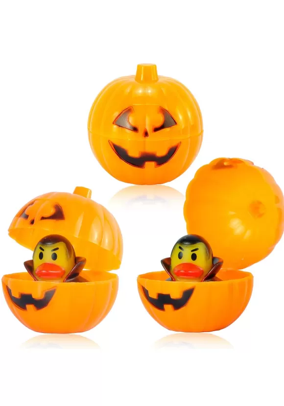 Outlet Joyin Halloween Prefilled 12 Pack Pumpkin Box With Rubber Duck