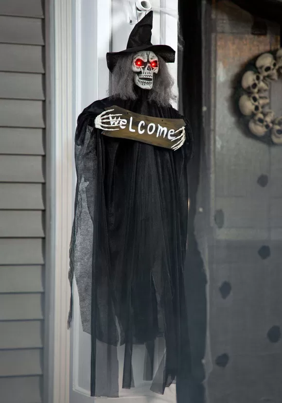 Outlet FUN Costumes Hanging Witch Welcome Halloween Prop