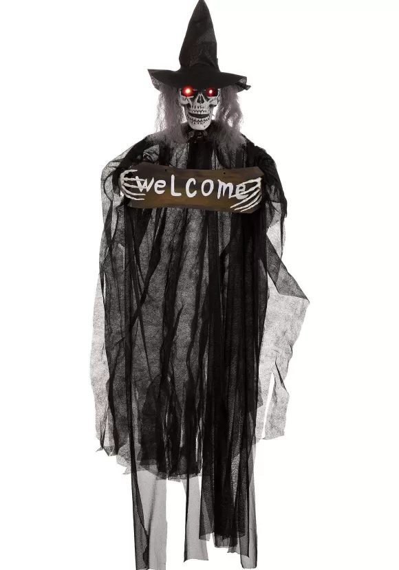 Outlet FUN Costumes Hanging Witch Welcome Halloween Prop