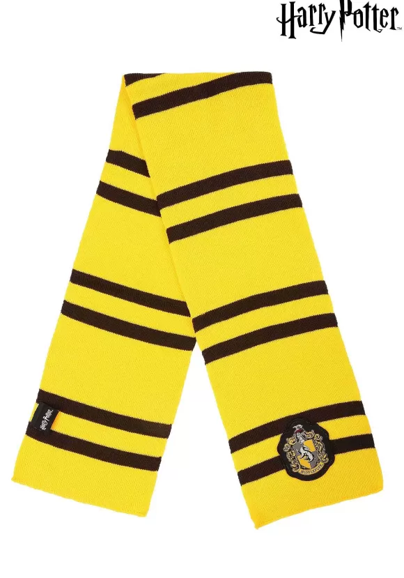 Best FUN Costumes Harry Potter Deluxe Hufflepuff Knit Scarf