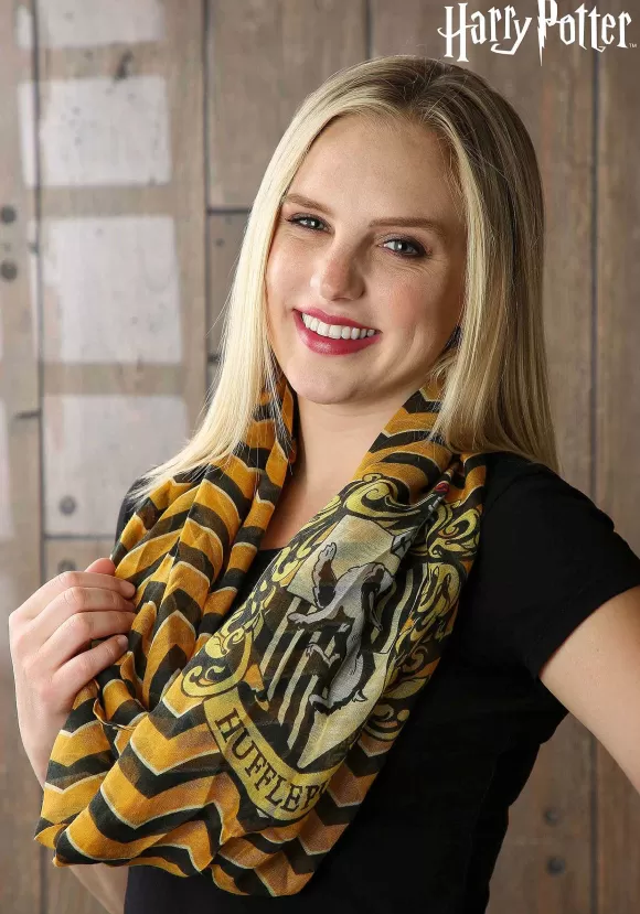 Shop FUN Costumes Harry Potter Lightweight Hufflepuff Infinity Scarf