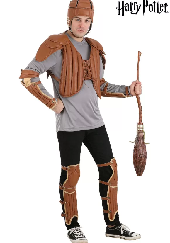 Cheap FUN Costumes Harry Potter Quidditch Costume Kit For Adults