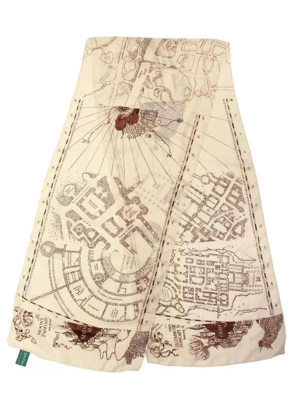 Hot FUN Costumes Harry Potter Women'S Marauders Map Scarf