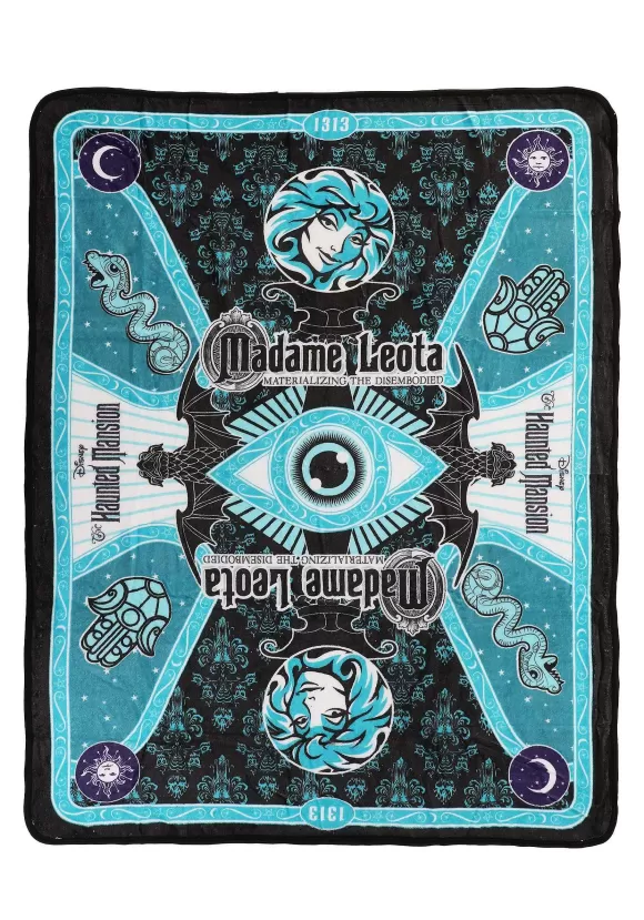 Best Northwest Company Haunted Mansion Haunted Tarot Micro Raschel Throw Blanket