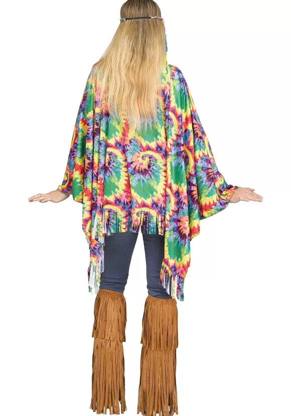 Shop Fun World Hippie Poncho Costume For Women