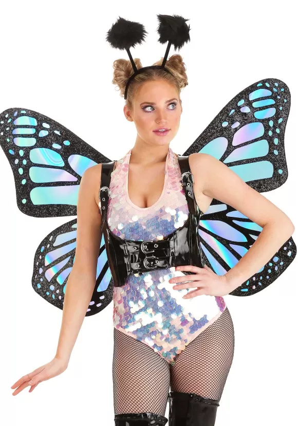 Outlet FUN Costumes Holographic Butterfly Wings For Women